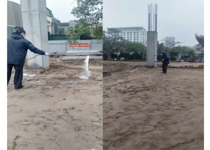 DIỆT MỐI SỐ 1 Ở THÁI BÌNH – PHÒNG CHỐNG MỐI NỀN MÓNG CHO CÔNG TRÌNH XÂY DỰNG MỚI